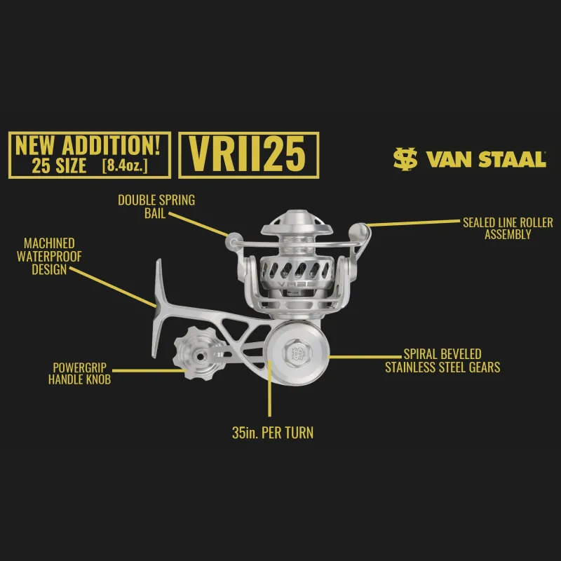 Van Staal Spinning>VRII Spinning Reels (Pre-Order)