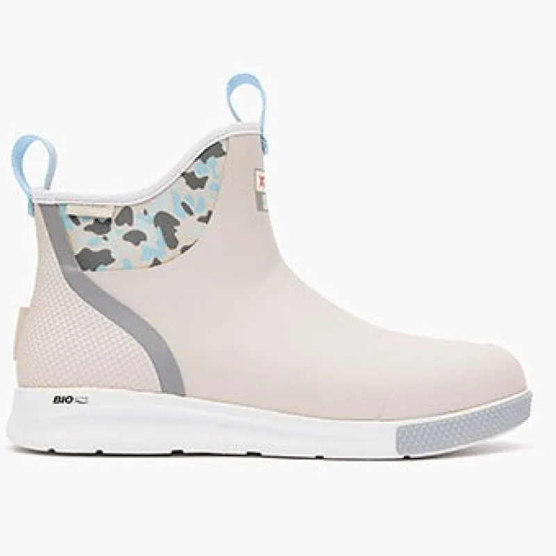 Xtratuf Shoes & Boots>Men's 6" Ankle Deck Boots Duck Camo Grey