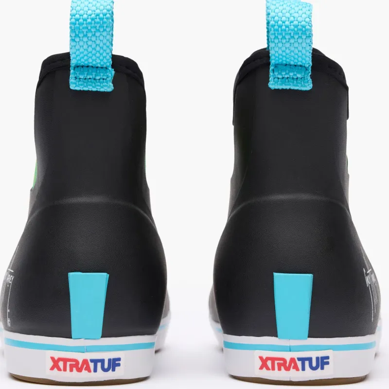 Xtratuf Shoes & Boots>Men's 6" Ankle Deck Boots Guy Harvey