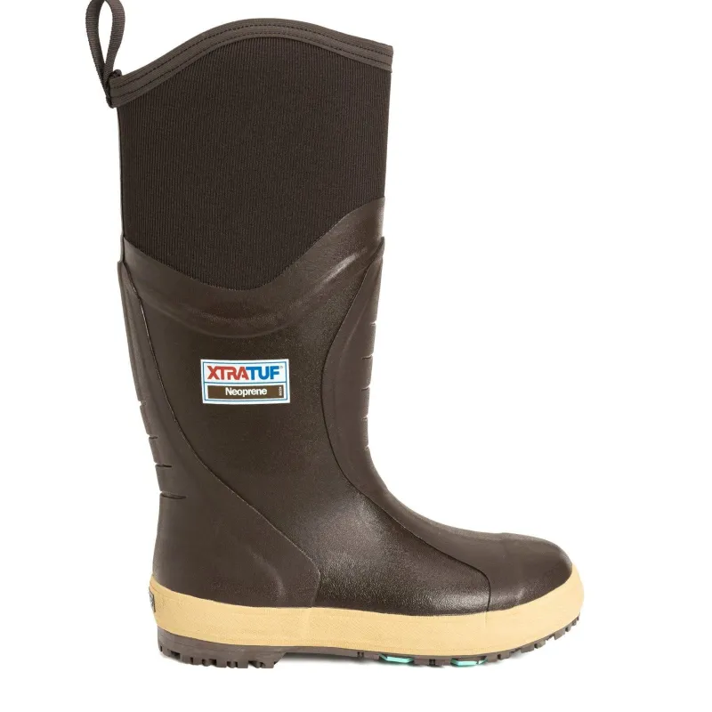 Xtratuf Shoes & Boots>Men's Swingsaw Glaciertrek Pro 15" Legacy Boots Brown