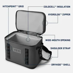 YETI Bags|Tackle Boxes & Storage>Hopper 18 Flip Soft Cooler