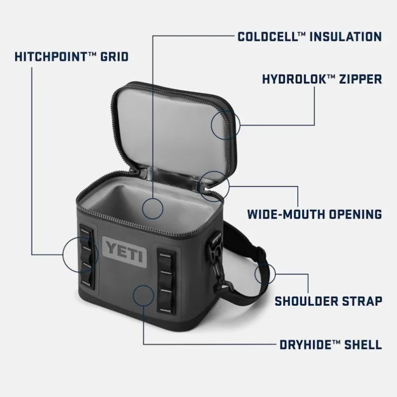 YETI Bags|Tackle Boxes & Storage>Hopper 8 Flip Soft Cooler