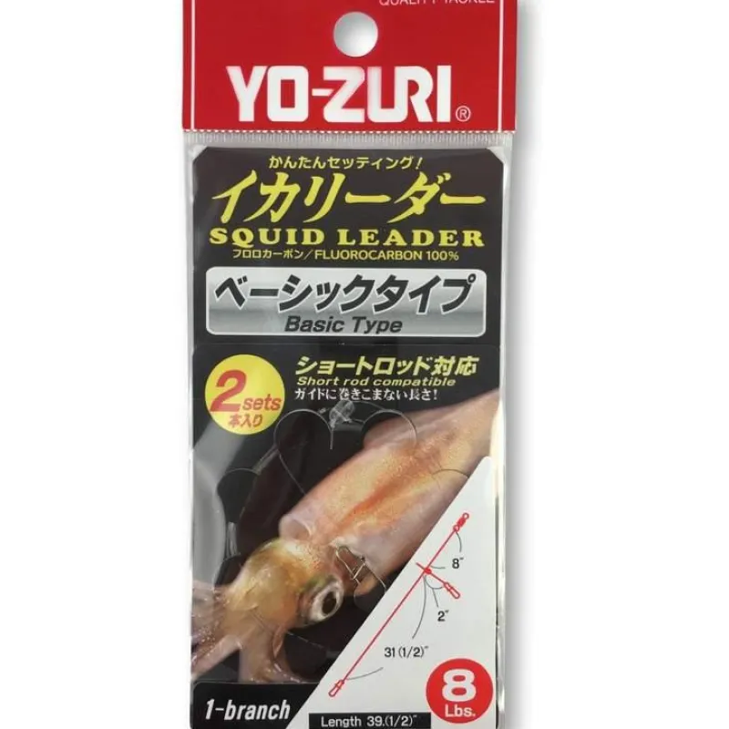 Yo-Zuri Rigs|Fluorocarbon>Squid Leaders