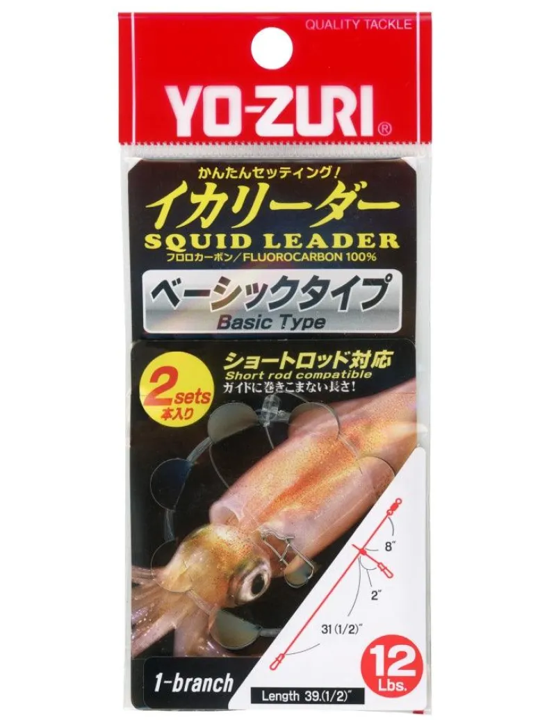 Yo-Zuri Rigs|Fluorocarbon>Squid Leaders