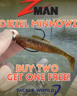 Z-Man Soft Baits>DieZel MinnowZ Soft Baits